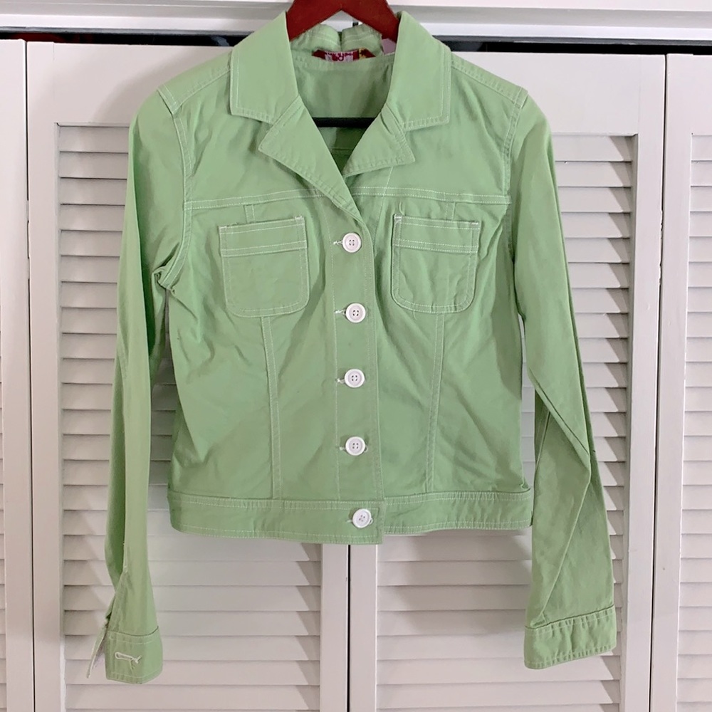 Mint Green Short Jacket